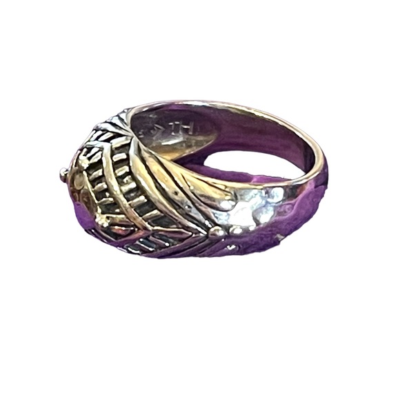 Silpada Sterling silver 925 domed fancy design ring - Picture 5 of 11